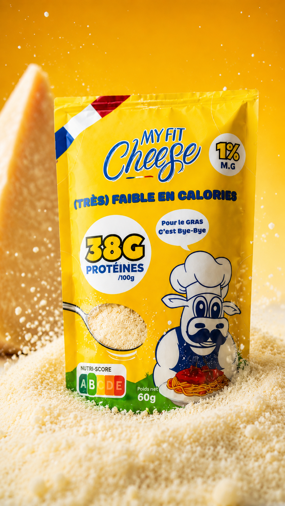 MyFitCheese - Pack 38g de protéines